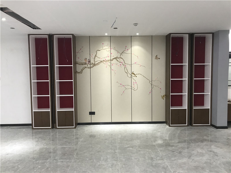 油漆书柜展示柜